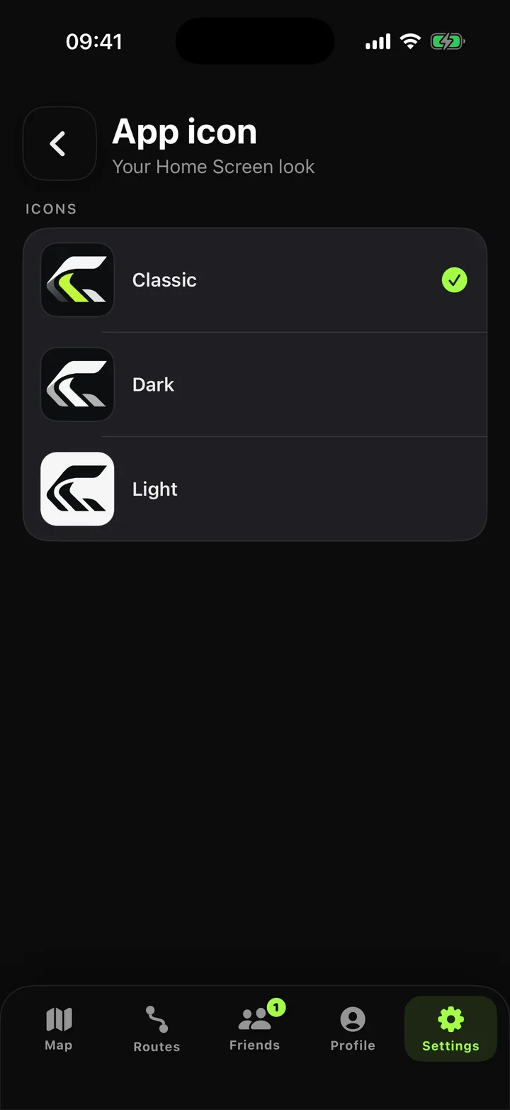 App icons